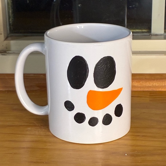 Hand Crafted Other - Snowman Mug Painted